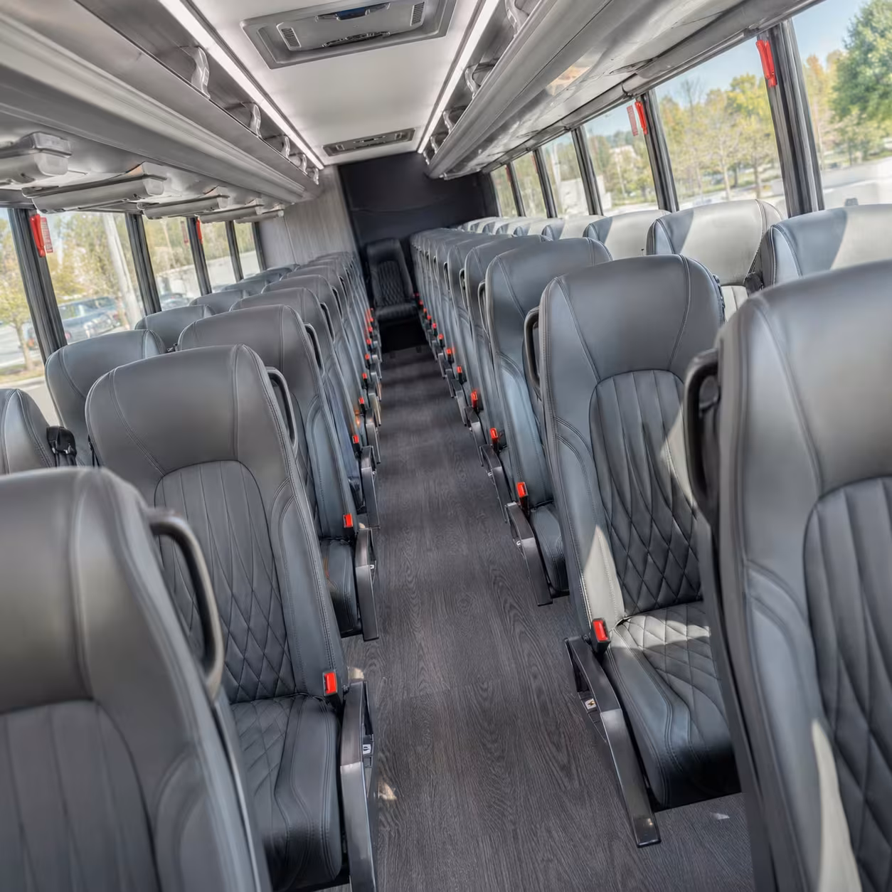 30 passenger minibus inside