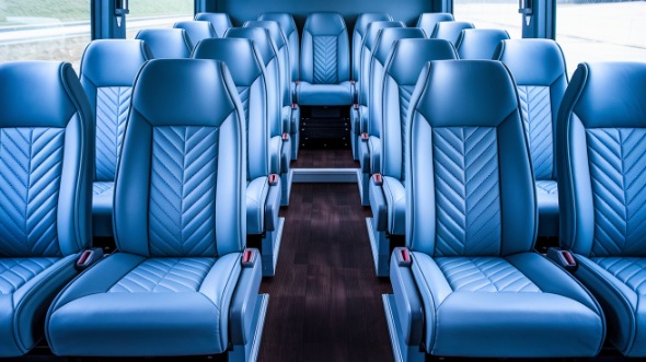 18 passenger minibus interior
