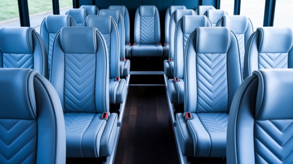odessa 28 passenger minibus inside