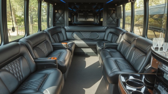 odessa sprinter limo rental inside