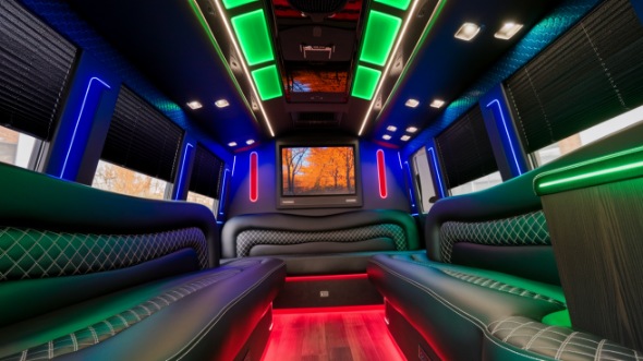 sprinter limo rental interior odessa