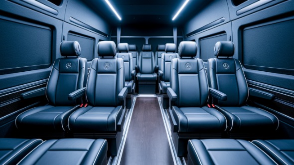 sprinter van with driver interior odessa